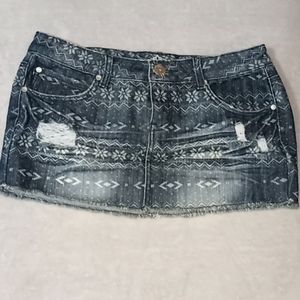 🆕️NWOT denim mini skirt